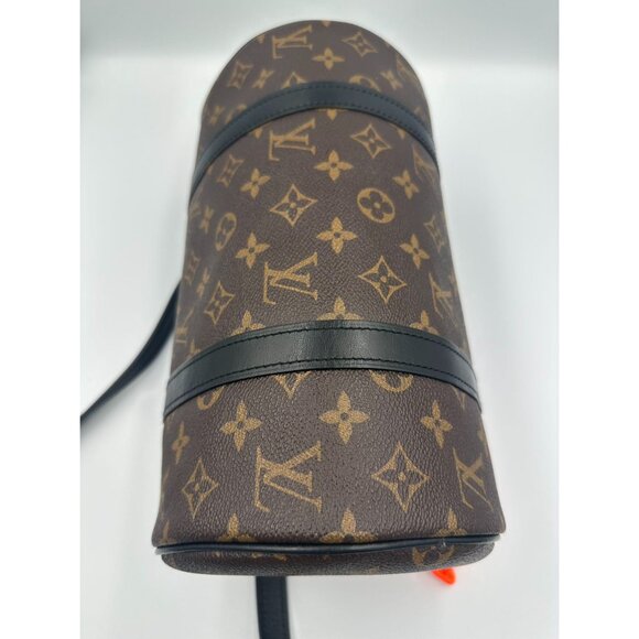 Pre-owned Louis Vuitton Monogram Solar Ray Papillon Messenger Brown Orange - Picture 4 of 12